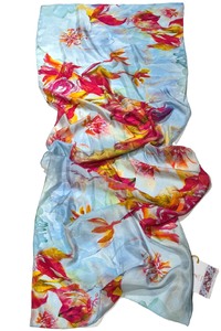 Spring Time Silk Scarf