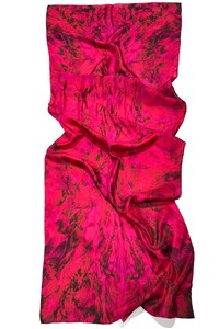 Scarlet Silk Scarf