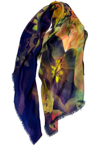 Cold Spring Night Wool Scarf