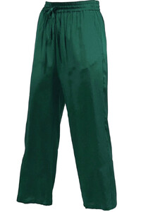 Vert Forter (Dark Green)  Silk Pant