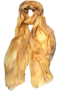 Gold Stone Fine Wool Scarf