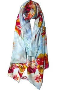 Spring Time Silk Scarf