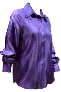 Violet Dream Silk Blouse 