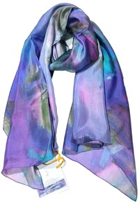 Icy Fire Silk Scarf